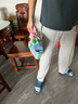 李寧衛(wèi)褲直筒運動褲運動生活男女同款寬松休閑春季長褲AKLU867 曬單實拍圖