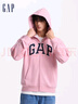 GAP男女裝春秋字母logo美式連帽衛衣情侶裝運動(dòng)外套611720 曬單實(shí)拍圖