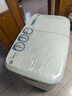 美的（Midea）半自動(dòng)雙桶洗衣機(jī) 8公斤洗+5.5脫水雙缸波輪 老人簡(jiǎn)易操作 品質(zhì)電機(jī)小巧不占地 租房宿舍必備 二級(jí) MP8DS136 曬單實(shí)拍圖
