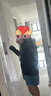 探路者軟殼衣外套戶外運動保暖防風(fēng)抓絨夾克徒步登山服 黑色男 M 曬單實拍圖