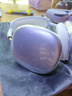 赫豹適用蘋果新款airpods max保護套透明TPU軟殼藍牙耳機頭戴式外殼耳罩硅膠橫頭梁保護殼保護罩 透明閃粉外殼+白色內(nèi)殼+白色懸梁 Apple AirPods Max 曬單實拍圖