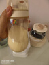 bebebus鉆光奶瓶0-6個月ppsu新生兒寬口偏心仿母乳防脹氣防嗆寶寶奶瓶 奶瓶 300ml (3-6月寶寶) 曬單實拍圖