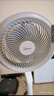 美的（Midea）電風(fēng)扇 家用七葉立式落地扇宿舍臥室輕音節(jié)能搖頭桌面小風(fēng)扇大風(fēng)力空氣循環(huán)風(fēng)扇 SAF30AC  曬單實(shí)拍圖