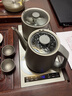 喜豬（HAPIG）純鈦自動(dòng)上水壺茶臺燒水壺電熱水壺電茶爐底部上水全自動(dòng)保溫恒溫泡茶煮水煮茶壺防干燒 1L 全自動(dòng)上水壺+消毒鍋【99.8%純鈦】 曬單實(shí)拍圖