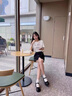 暄琰 厚底瑪麗珍鞋2025夏黑色百搭復古女鞋日系jk圓頭粗跟小皮鞋 復古小皮鞋亮光黑色 36 曬單實拍圖