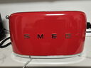 SMEG/斯麥格復(fù)古烤面包片機(jī)吐司多士爐三明治早餐機(jī)多功能家用6檔烘焙TSF01官方旗艦生日禮物中秋禮品 紅色（四片式） 曬單實(shí)拍圖