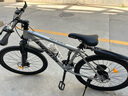 飛鴿鋁合金自行車成人山地車自行車學(xué)生男女變速公路自行車油碟賽車 【鋼架】雅致銀丨輻條輪 26寸 21速 曬單實(shí)拍圖