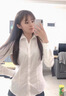 美戈?duì)朒B【免燙】100%純棉長(zhǎng)袖襯衫100支紗商務(wù)休閑襯衣 白色 女款 38 曬單實(shí)拍圖