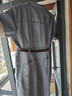 vnxifm牛仔裙女2024夏季夏天衣服女裝新款韓版中長款氣質(zhì)顯瘦牛仔連衣裙 藍色 3XL 【建議 140-155斤】 曬單實拍圖