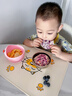 巫記兒童餐墊小學(xué)生專用防水防油免洗寶寶食品級硅膠午餐墊桌墊隔熱 好運(yùn)貓40*30【硅膠，防水防油】 曬單實(shí)拍圖