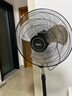 美的（Midea）【金屬鋁片】工業(yè)電風扇/颶風落地扇/空氣通風金屬扇/牛角扇/立式電風扇/大風力宿舍扇 FES45-20A 曬單實拍圖