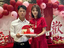 羅蒙品牌新中式旗袍改良敬酒服2025新款酒紅色新娘結(jié)婚晚禮服訂婚連衣 酒紅色 常規(guī)款(裙長(zhǎng)88cm) S 80-90斤 曬單實(shí)拍圖