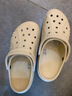 卡駱馳crocs卡駱馳貝雅云彩女士洞洞鞋|208186 冬日白-11S 37/38(240mm) 曬單實(shí)拍圖
