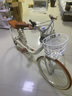 飛鴿（FLYING PIGEON）自行車成人通勤車自行車學(xué)生單車成人自行車通勤自行車女士自行車 高配奶油米|6速|(zhì)輻條輪+禮包 24寸適合150-170cm 曬單實(shí)拍圖