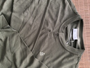 杰克·瓊斯（JACK&JONES）25年男裝秋季長(cháng)袖t恤男華夫格涼感純色亨利領(lǐng)口字母刺繡打底衫T恤 E03深地衣綠 XL （185） 曬單實(shí)拍圖