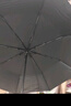 京東京造小黑傘 三折晴雨傘便攜晴雨兩用加固防曬防紫外線遮陽傘23寸105cm 曬單實(shí)拍圖
