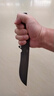 狼居胥獵豹DC53鋼戶外刀防身荒野探險(xiǎn)露營(yíng)鋒利高硬度戰(zhàn)術(shù)生存刀具 黑色 曬單實(shí)拍圖