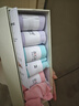 aicare抗菌防臭襪子女短襪純棉春夏季女士全棉抑菌吸汗全棉短筒運(yùn)動(dòng)襪 女款粉色2雙淺藍(lán)2雙淺紫2雙 6雙 M 碼（37-39碼） 曬單實(shí)拍圖