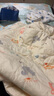 BEYONDHOME BABY博洋母嬰豆豆絨被子純棉春秋被空調(diào)被寶寶幼兒園被獅子120*150cm 曬單實拍圖