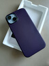 W&P適用蘋果14手機(jī)殼iPhone14promax保護(hù)套全包防摔液態(tài)硅膠軟殼高級感簡約商務(wù)男女款wp 蘋果14【暗紫色】真液態(tài)硅膠·6.1英寸 曬單實拍圖