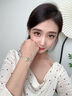 HKHL 925銀天然橄欖石四葉草手鏈女款轉(zhuǎn)運手飾品七夕情人節(jié)禮物送女友 橄欖石四葉草手鏈（鏈長可調(diào)節(jié)） 曬單實拍圖