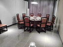 南方家居新中式酒店大圓桌電動(dòng)實(shí)木餐桌帶巖板轉盤(pán)15人20人飯店餐廳家用桌 1.8米電動(dòng)桌帶轉盤(pán)【9-13人】 曬單實(shí)拍圖