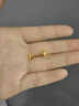 周大生復(fù)購補(bǔ)貼黃金耳飾女足金蝴蝶結(jié)計(jì)價(jià)耳釘送女友生日禮物1.18g 曬單實(shí)拍圖