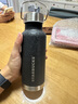 星巴克（Starbucks）墨水咖啡杯提手款不銹鋼保溫保冷杯473ml學生便攜水杯七夕禮物 曬單實拍圖