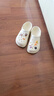 名創(chuàng)優(yōu)品（MINISO）洞洞鞋男女夏季外穿涼鞋防滑厚底踩屎感包頭涼拖鞋 卡其+趣味零食 曬單實(shí)拍圖