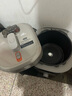美的（Midea）電壓力鍋0氟0涂層雙膽電高壓鍋電飯煲電飯鍋4-5-6-8人6升大容量智能預(yù)約家用煲湯沸騰濃香雙模式 【小飛俠系列】自動排氣/手動排氣雙模式 6L 曬單實拍圖