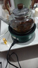 愛仕熊【半價處理】電陶爐圍爐煮茶器小型燒水玻璃壺泡茶爐電磁爐電熱爐 德國機芯：【仿炭火加熱】耐用30年 旗艦品質(zhì)：遠峰綠【節(jié)能】 曬單實拍圖