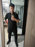 卡帝樂鱷魚（CARTELO）男鞋夏季2025潮牌皮鞋子男軟底休閑鞋男英倫板鞋 黑色 42碼 曬單實拍圖