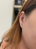 周大生黃金耳飾女足金5G極光金圓珠養(yǎng)耳針小金豆金豆子生日禮物送女友 足金圓珠耳釘-【一對】 0.82g -配硅膠耳堵 曬單實拍圖