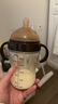 世喜嬰兒鴨嘴杯6個月以上寶寶學飲杯PPSU喝水奶瓶直飲吸管杯套裝 曬單實拍圖