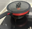 特福（Tefal）可拆卸煎鍋26cm可變烤盤餐具電磁爐烤箱燃?xì)庠钔ㄓ?曬單實拍圖