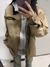 卡圖弛美式復(fù)古cleanfit工裝外套男早秋季高級(jí)感痞帥寬松教練夾克衫上衣 卡其色 XL 曬單實(shí)拍圖