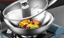 美廚（maxcook）304不銹鋼炒鍋 帶蓋鍋具32cm三層鋼鍋 電磁爐燃?xì)鉅t通用MCGU-YY32 曬單實(shí)拍圖