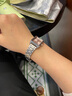 卡西歐（CASIO）手表女小方塊ins網(wǎng)紅復(fù)古學(xué)生考試時(shí)尚百搭簡(jiǎn)約指針石英女表禮物 LTP-V007D-4E 粉盤鋼帶 曬單實(shí)拍圖
