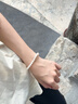 ALLOVE淡水珍珠手鏈女素珠手串首飾品七夕情人節(jié)禮物送女友老婆媽媽生日 曬單實(shí)拍圖