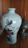 撿漏清乾隆開(kāi)片描金花鳥(niǎo)梅瓶 家居擺件老貨古董收藏 品瓷器古玩 曬單實(shí)拍圖