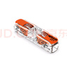 WAGO萬(wàn)可接線端子  燈具電線接頭10只裝 軟硬線適用221-2411 曬單實(shí)拍圖