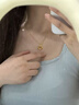 老鳳祥黃金項(xiàng)鏈女新款足金莫比烏斯環(huán)純金吊墜七夕情人節(jié)禮物送女友老婆 【今/次日達(dá)】足金項(xiàng)鏈約3.2g*賀卡*禮盒 曬單實(shí)拍圖