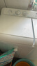 海爾（Haier）半自動洗衣機(jī)雙桶雙缸10公斤家用大容量雙電機(jī)強(qiáng)勁動力省水電洗脫分離以舊換新國家補(bǔ)貼老式洗衣機(jī) 10公斤678S|強(qiáng)勁颶風(fēng)水流+溢水漂洗+移動腳輪 曬單實(shí)拍圖