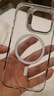 鐵布衫適用蘋(píng)果15promax磁吸手機殼iPhone15手機14保護套高清全包防摔ip13Magsafe帶磁吸環(huán)男女通用殼 晶皓白-裸機手感-magsafe磁吸-支架款 iPhone 15 Pro M 曬單實(shí)拍圖