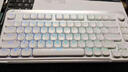 珂芝（KZZI） i75青春版矮軸三模機械鍵盤商務辦公輕薄便攜全鍵熱插拔適用蘋果風長續(xù)航RGB皓月白白雪軸 曬單實拍圖