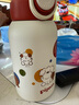 貝親兒童保溫杯水杯吸管杯600ml學(xué)飲杯316不銹鋼學(xué)生miiiiichan聯(lián)名款 一蓋雙飲+杯套背帶（彩色波點(diǎn)） 曬單實(shí)拍圖