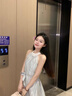 乖甜星海邊度假風(fēng)無(wú)袖掛脖連衣裙女學(xué)生2025時(shí)尚氣質(zhì)長(zhǎng)款溫柔風(fēng)A字裙子a 掛脖連衣裙 M 【建議90-105斤穿】 曬單實(shí)拍圖