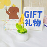 范爺家向日葵仿真花束擺件手工編織禮品辦公室工位裝飾假花教師節(jié)禮物 曬單實拍圖