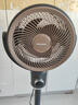 夏普（SHARP)風(fēng)精靈空氣循環(huán)扇電風(fēng)扇落地扇家用臥室大風(fēng)力靜輕音自清潔一級(jí)能效搖頭電扇驅(qū)蚊神器PJ-CD433A-W 曬單實(shí)拍圖