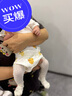 童泰（TONGTAI）嬰兒包屁衣夏季純棉寶寶連體衣三角哈衣爬服睡衣提花綠色66cm 曬單實拍圖